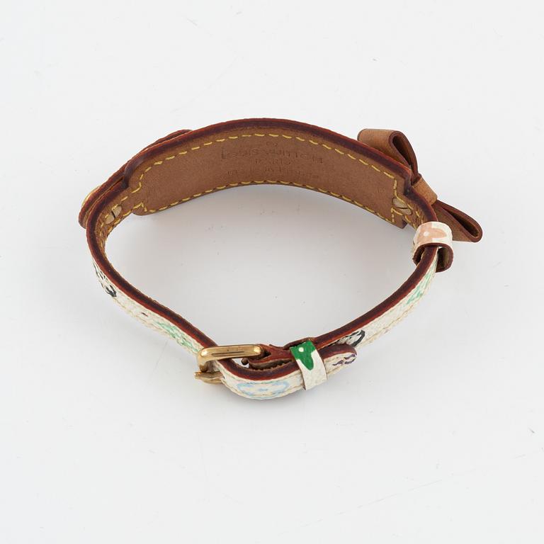 Louis Vuitton, A 'Takashi Murakami monogram address bracelet', 2003.