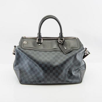 Louis Vuitton "Damier Graphite Greenwich" bag.