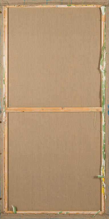 Lars Holmström, acrylic on canvas, unsigned.
