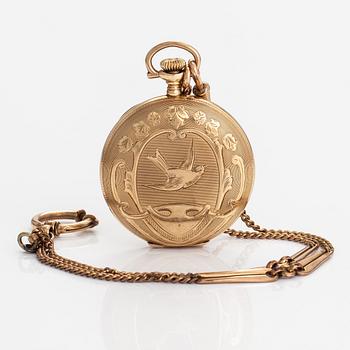 Waltham, pocket watch, 50 mm.