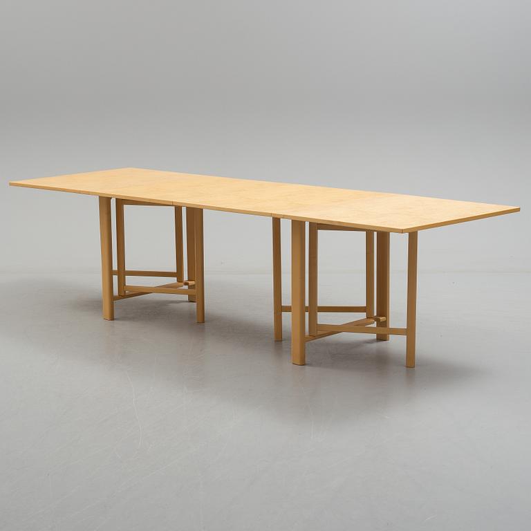 BRUNO MATHSSON, table, "Maria Flap", Bruno Mahtsson  International, Värnamo. 20th / 21th century.