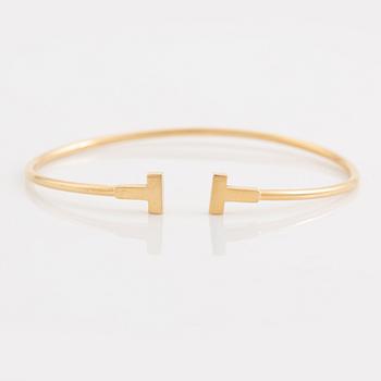 Tiffany & Co, armring, "T-wire narrow", 18K roséguld.