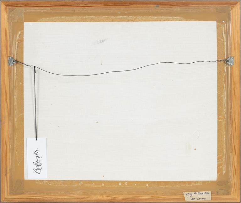 Erling Ärlingsson, oil on paper-panel, signed.