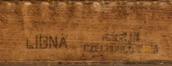 KARMSTOLAR, 5 st, Ligna, Tjeckoslovakien, 3 märkta, 1900-tal.