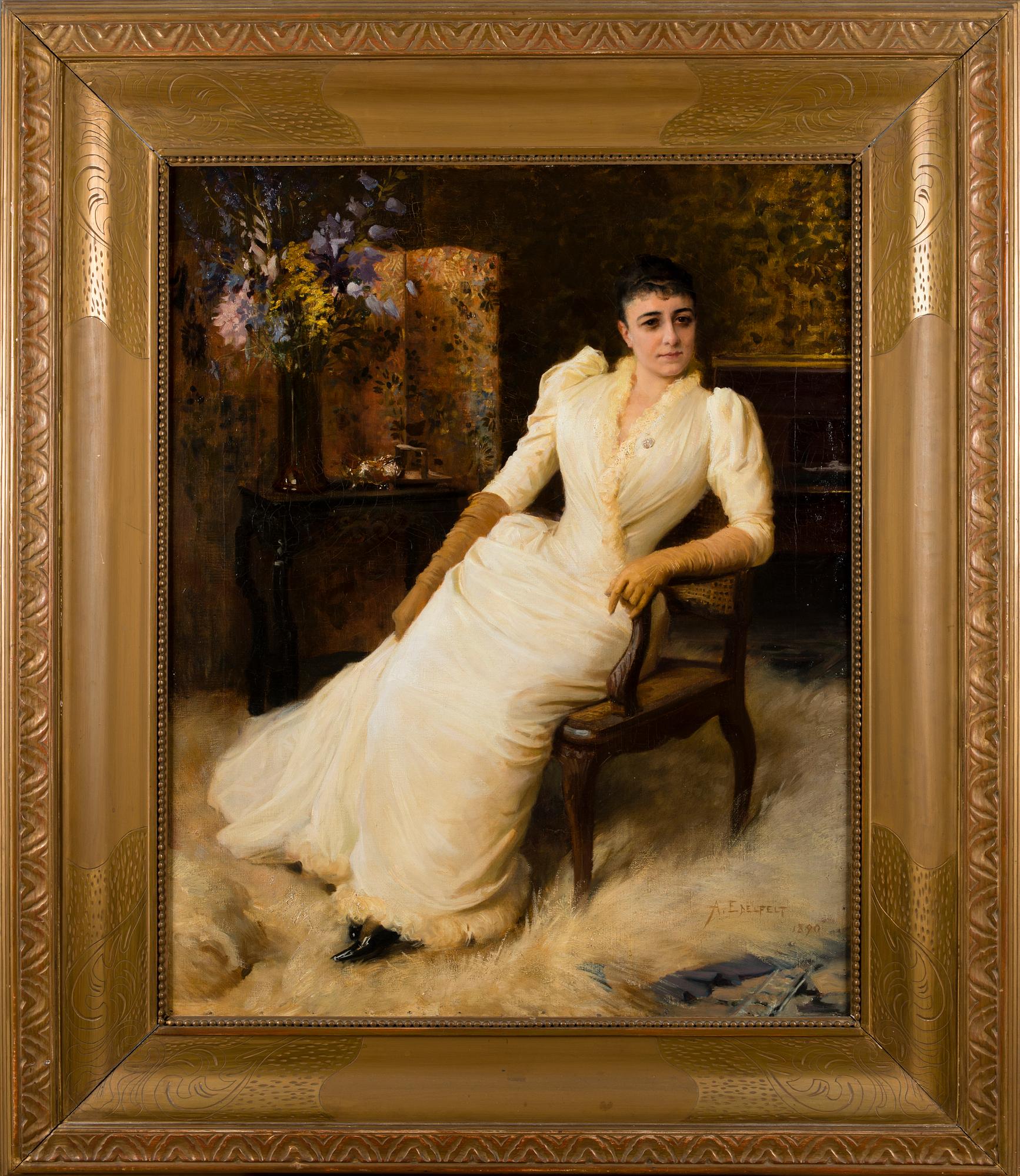 Albert Edelfelt, MADAME COHEN.