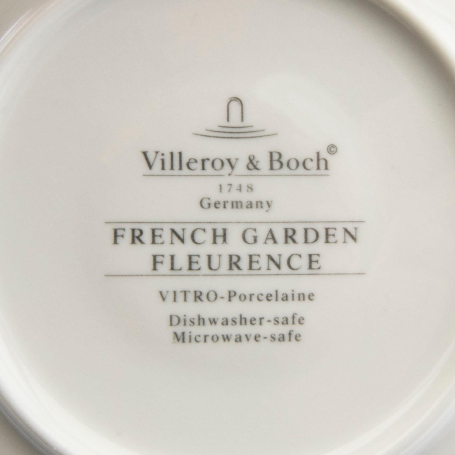 Service, 73 pieces, porcelain, "French Garden Fleurence", Villeroy & Boch, Germany.
