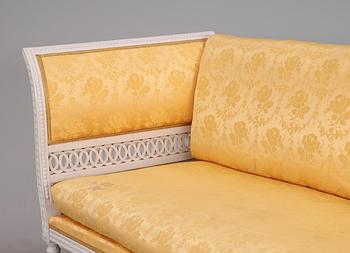 A late Gustavian late 18th Century sofa.
