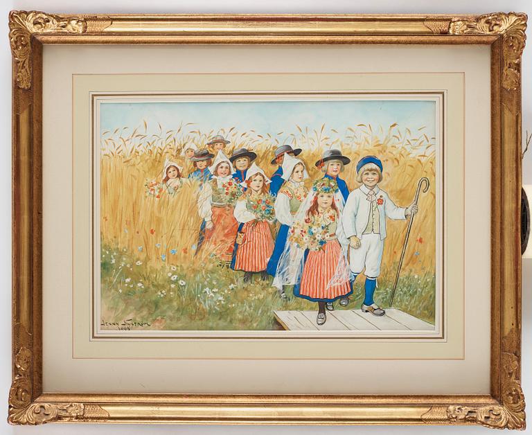 Jenny Nyström, "Sommarbröllop i Dalom" (Summer wedding in Dalom).