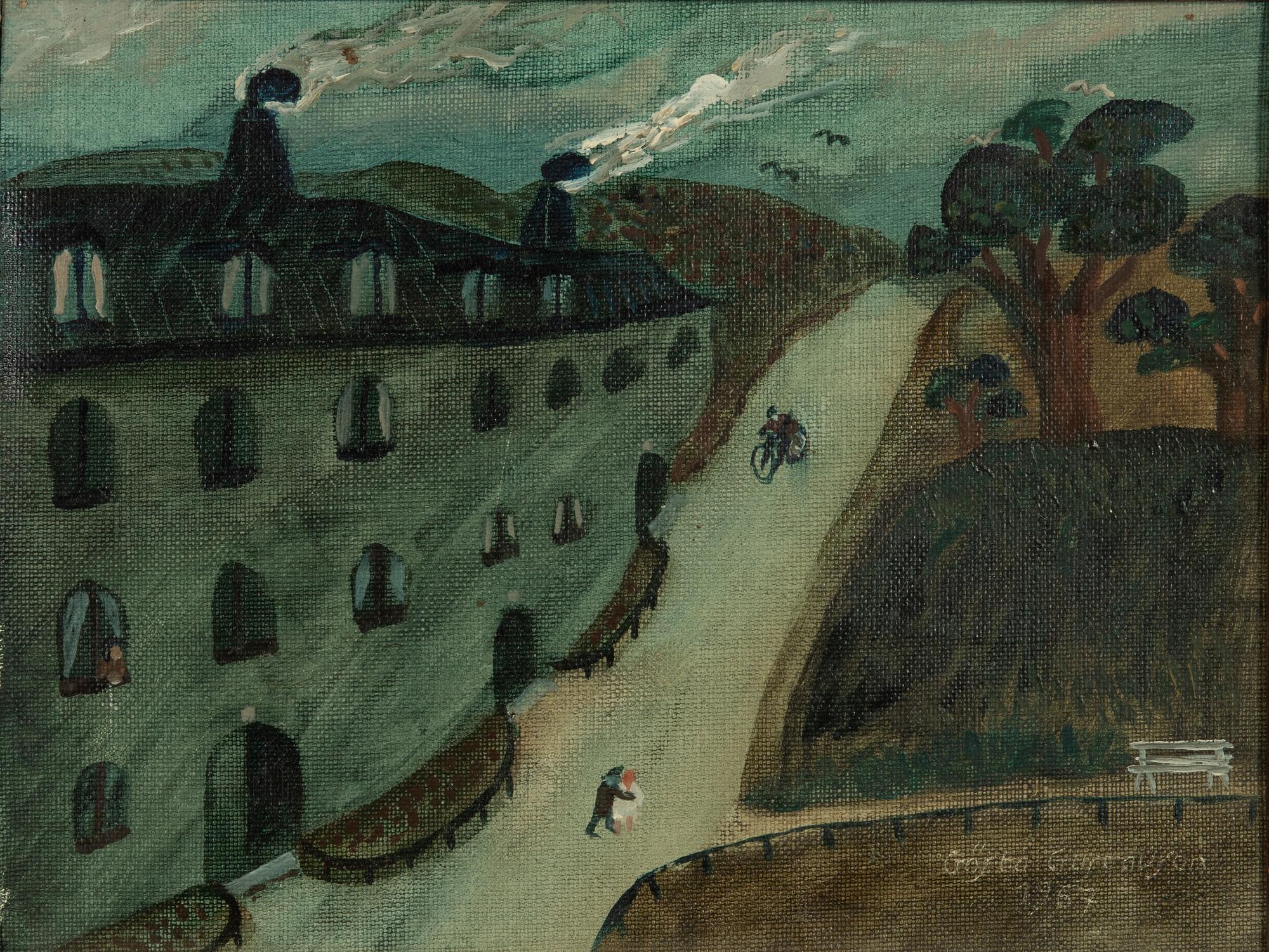 Gösta Gustavson, "Vårkväll".
