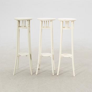 Piedestaler 3 st 1900-talets första hälft.