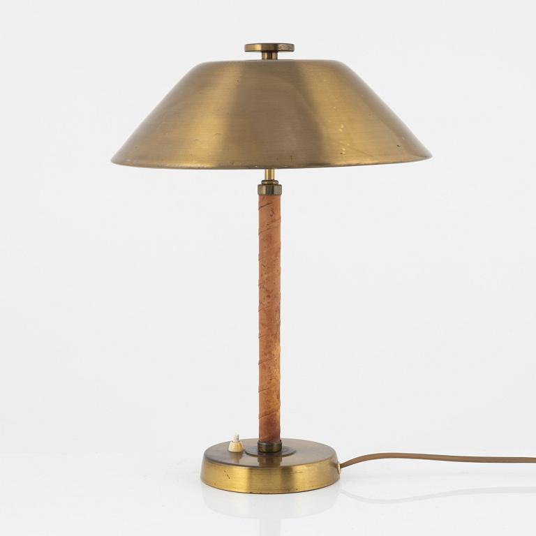 Einar Bäckström, a Swedish Modern table light, model 5014, Malmö, Sweden, 1940's.