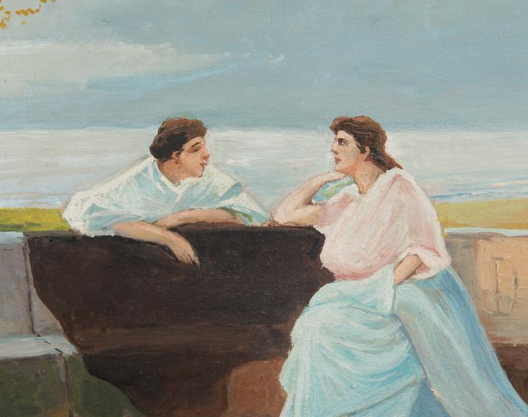 G Rosinsky, copy after Ivan Seleznyov, In Pompeii.