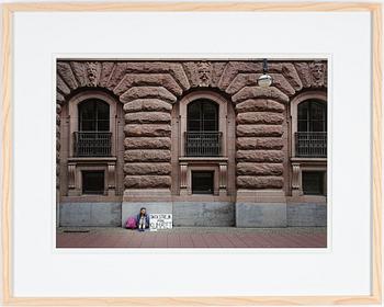 Adam Karls Johansson, fotografi signerad och numrerad 3/25 a tergo.