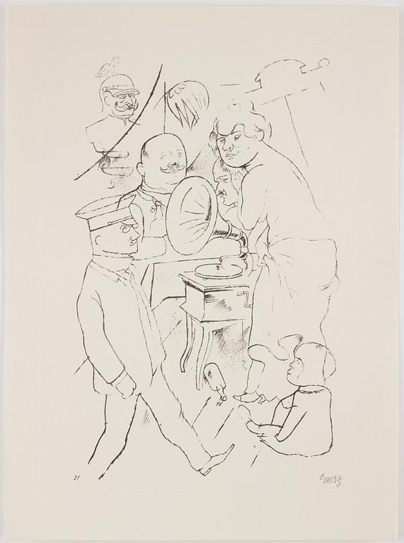 George Grosz, "Ecce Homo".