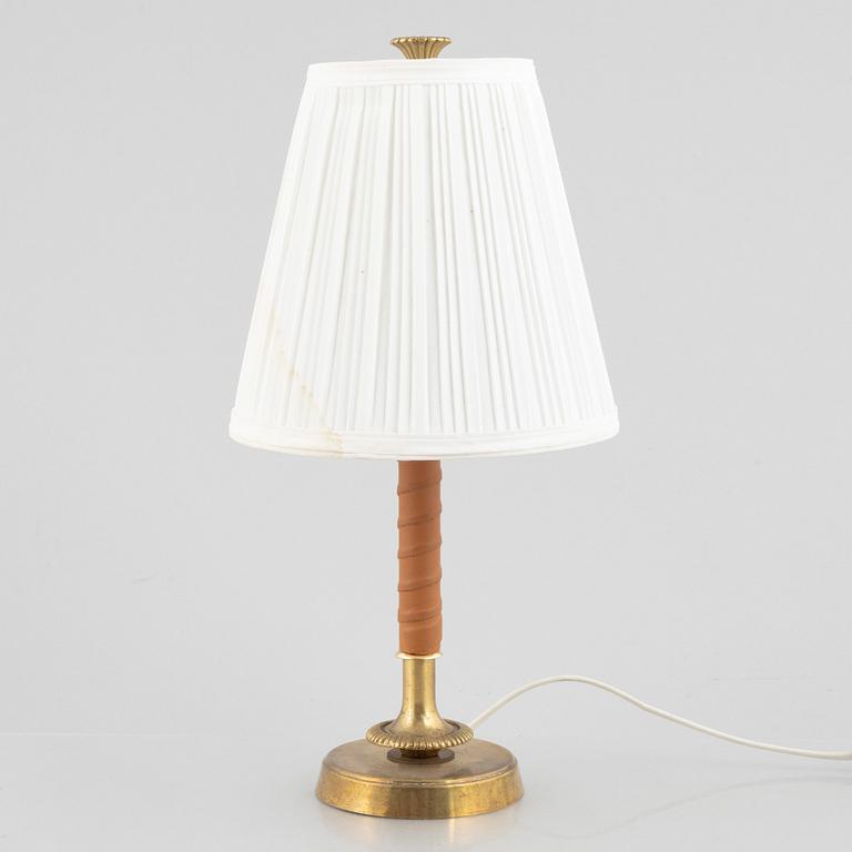 A Swedish Modern table lamp, first half of the 20th century.