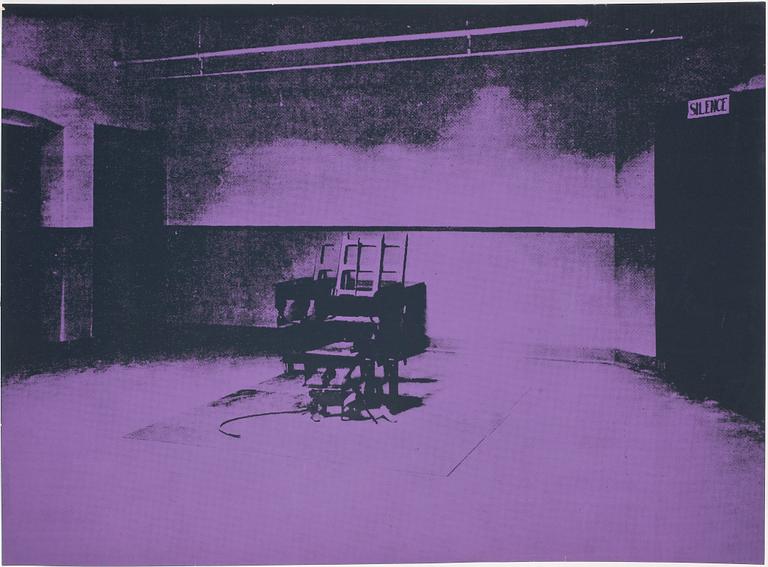 ANDY WARHOL, serigrafi, numrerad. 85/250, stämplad "Published by  Sunday B morning" och "Fill in your own signature".