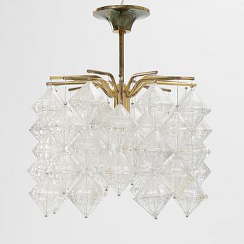 Carl Fagerlund, ceiling lamp, Sirius 2357/111, Orrefors circa 1977.