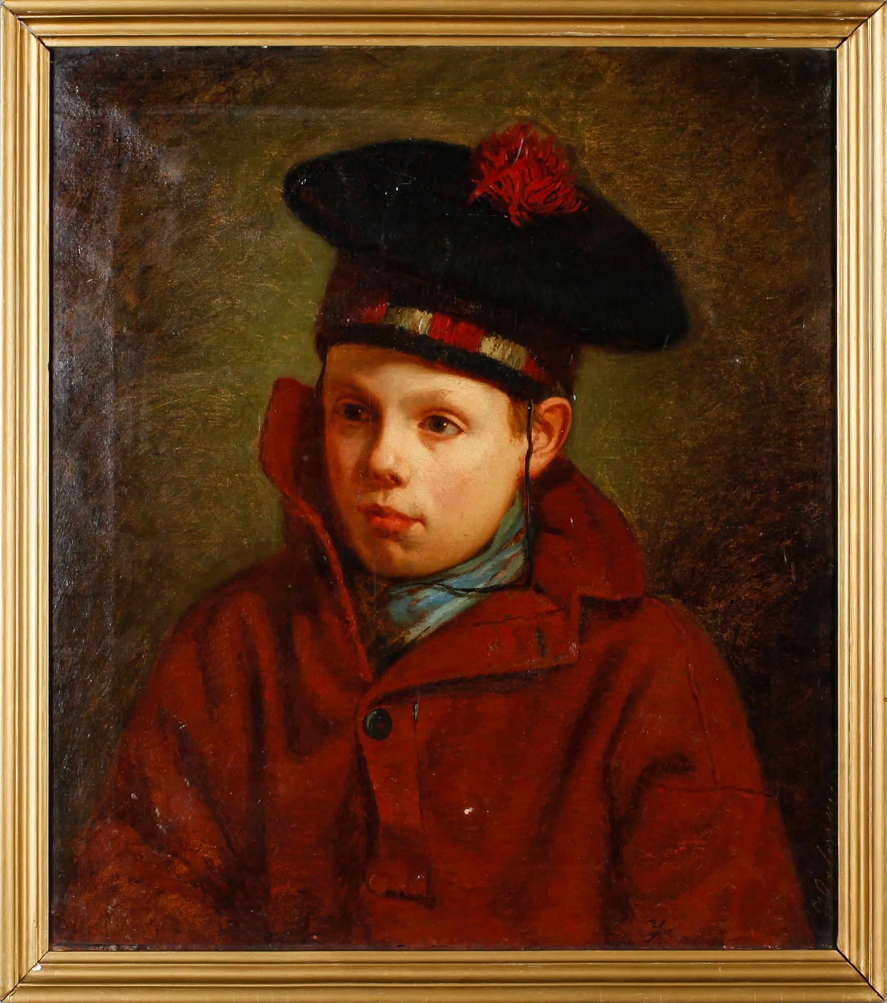 VILHELM HOLMGREN, olja på duk, signerad.