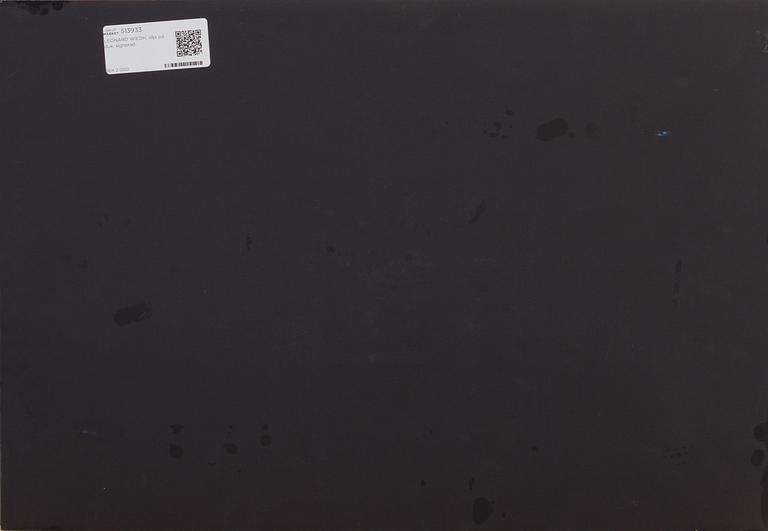 LEONARD WIEDH, olja på duk, signerad.