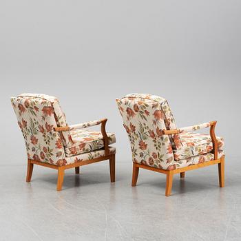 BRÖDERNA ANDERSSON, A pair of 20th/21st century easy chairs.