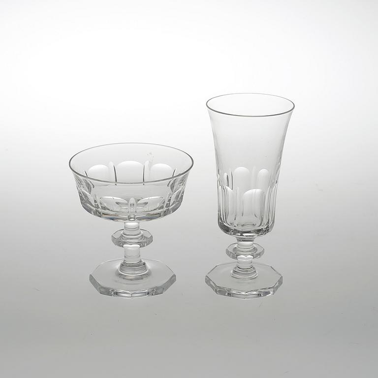 CHAMPAGNE- OCH VINGLAS, 24, "Hamra", Elis Bergh, Kosta.