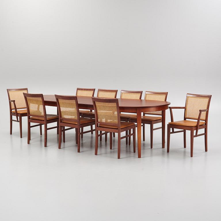 Karin Mobring & Tomas Jelinek, a 10-piece 'Stockholm' dining group, IKEA, 1990's.