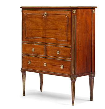 6. A late Gustavian secretaire attributed to G. Iwersson (master in Stockholm 1778-1813).