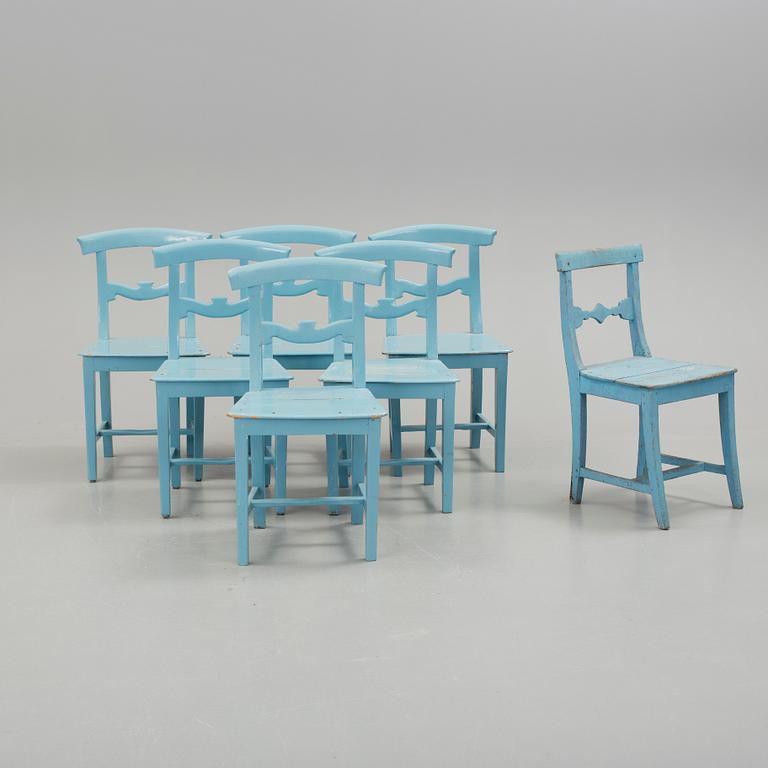 STOLAR, 6+1 st, allmoge, 1800-tal.