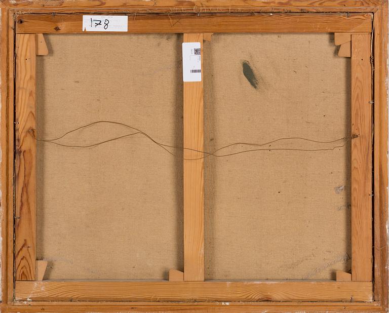 NILS TIRÉN, Olja på duk, signerad och daterad -08.