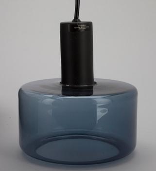 TAKLAMPA, tre glaskupor, Tapio Wirkkala, Idman.