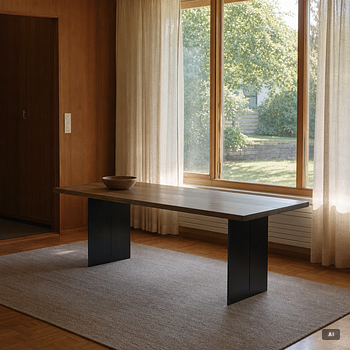 A 'Skagerak' dining table, Kristensen & Kristensen.