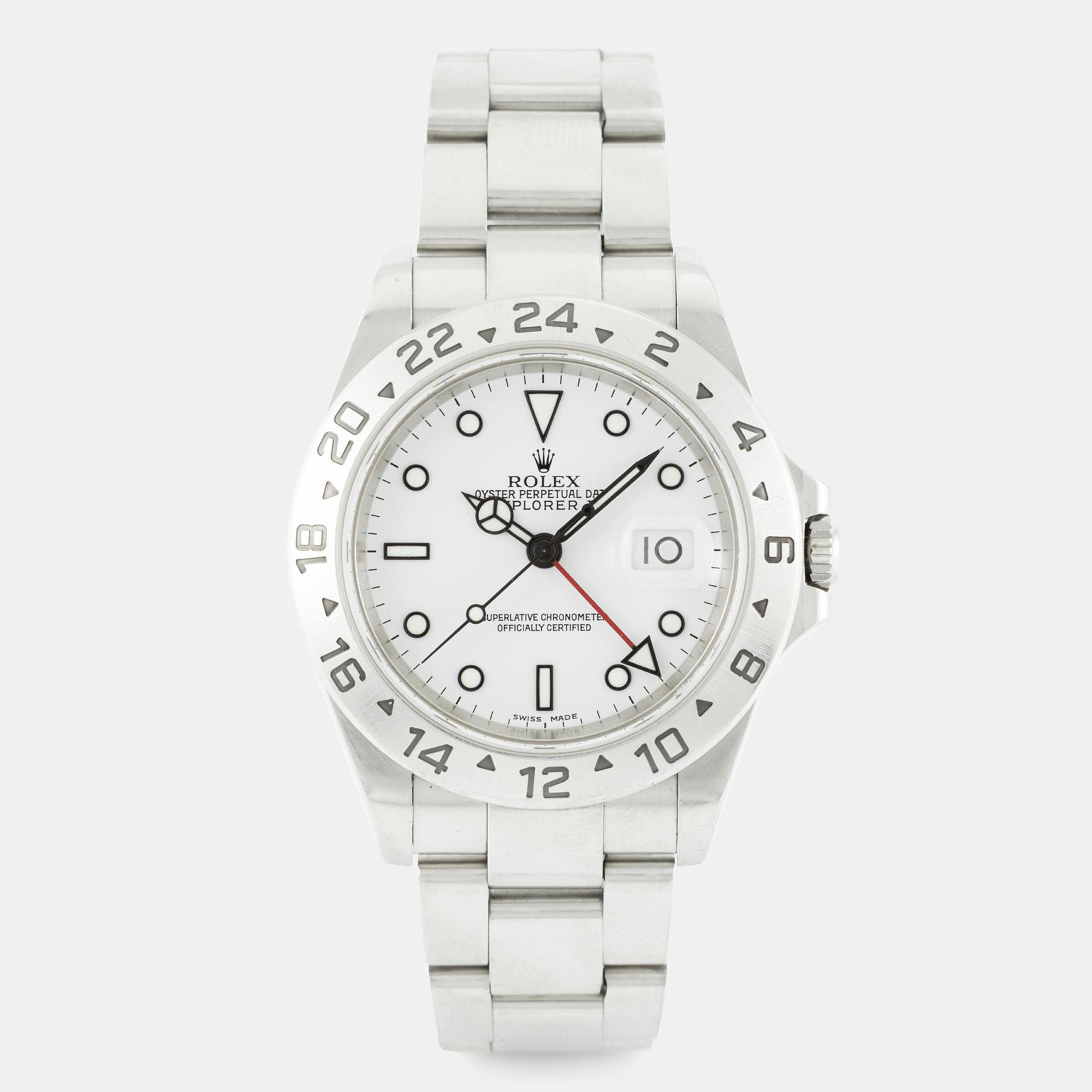 Rolex, Explorer II, "Polar", wristwatch, 40 mm.