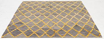 Carpet, kilim, approx. 194 x 162 cm.