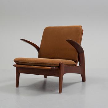 ROLF RASTAD AND ADOLF RELLING, a teak 'Rock n' Rest' easy chair from Arnestads Bruk, Norway, 1950's/60's.