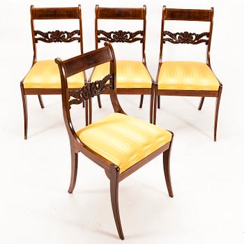 STOLAR, 4 st, empirstil, sekelskiftet 1800/1900.