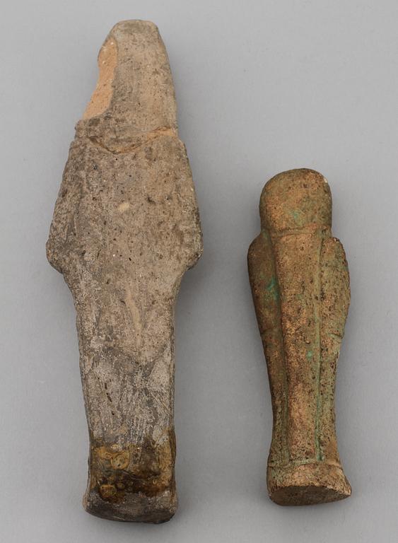 USCHBETI, 2 st, lergods, Egypten.