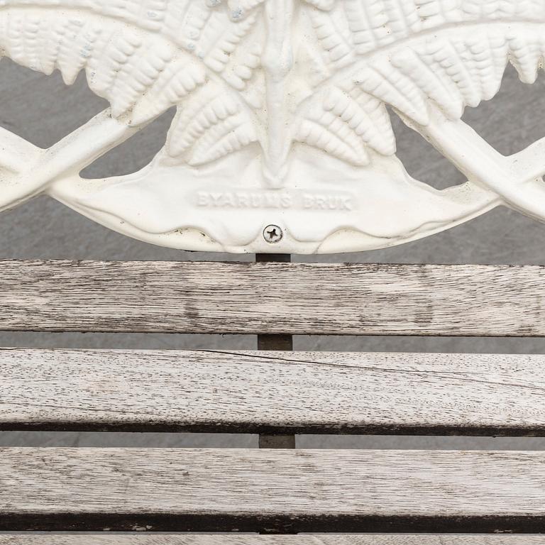 A second half of the 20th century garden sofa from Byarums Bruk.