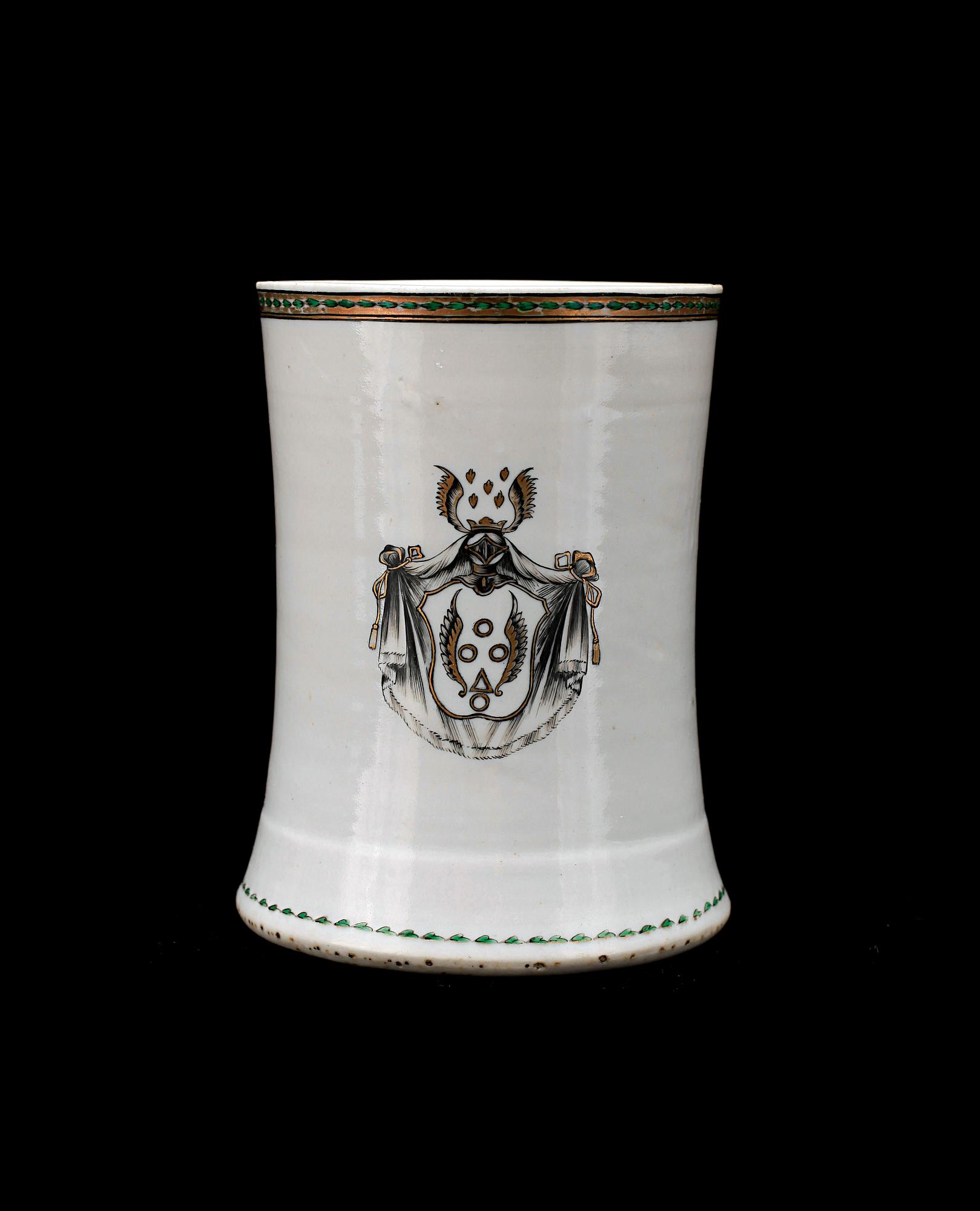 MUGG, porslin, Kina, Qing dynastin, Qianlong (1736-95).