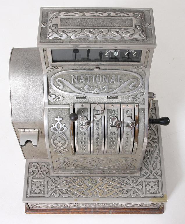 KASSAAPPARAT, "National", tidigt 1900-tal.