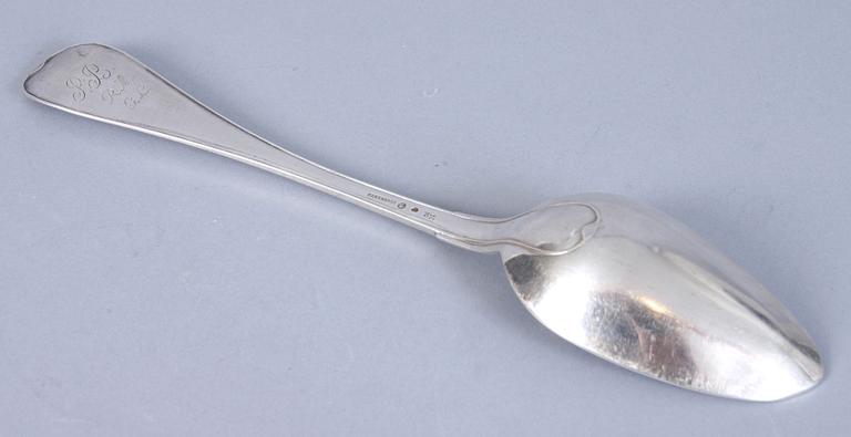 RAGUSKED, silver, Nils Hellberg, Norrtälje, 1806.