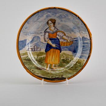 FAT, fajans, möjligen Delft, 1800-tal.