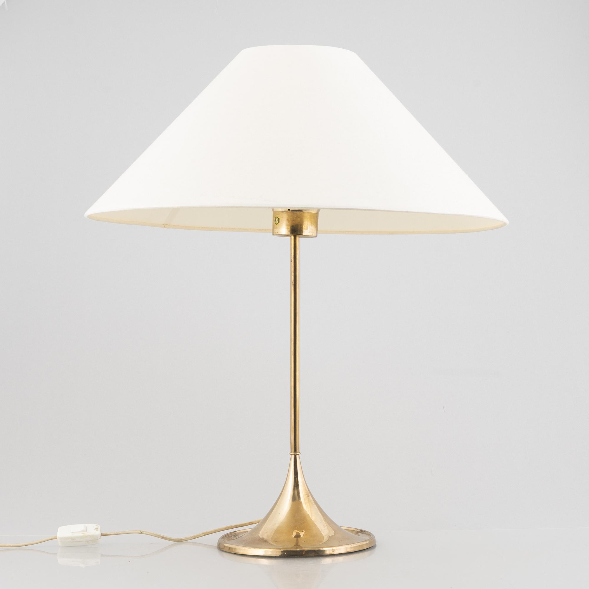 Yngvar Sandström & Alf SVensson, bordslampa, modell B-024, Bergbom, 1900-talets andra hälft.