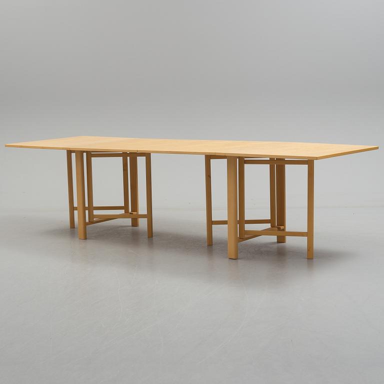 BRUNO MATHSSON, table, "Maria Flap", Bruno Mahtsson  International, Värnamo. 20th / 21th century.