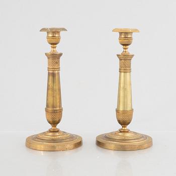 Candelabras a pair, Empire, France, early 19th century.