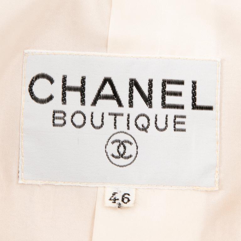 CHANEL, DRÄKT, storlek 46(FR).