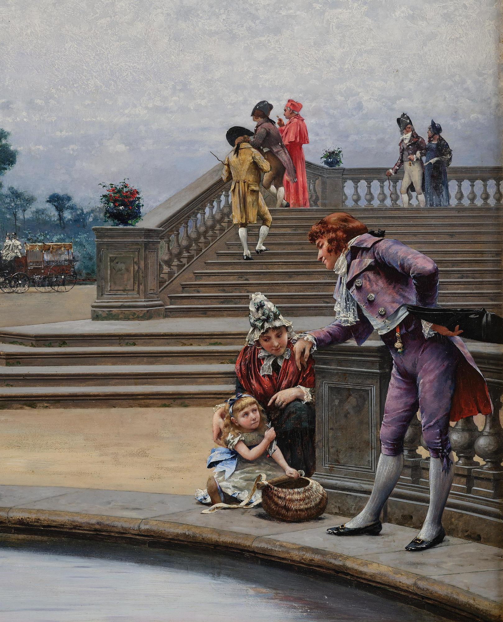 August Hagborg, In the Tuileries Garden.