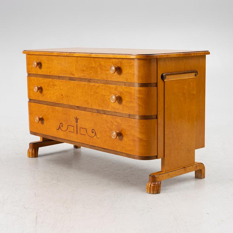 Chest of drawers, 1930s/40s.