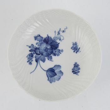 Royal Copenhagen, Dinner Service Parts, 61 pcs, porcelain, "Blue Flower", Denmark.