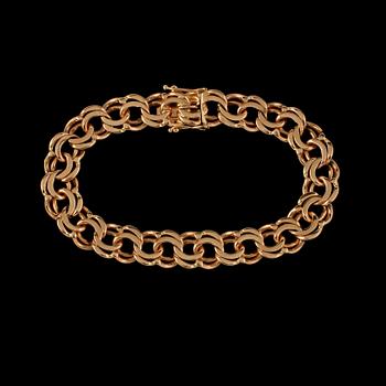 ARMLÄNK, 18k guld, Alton, Falköping, 1961. Vikt 34 g.