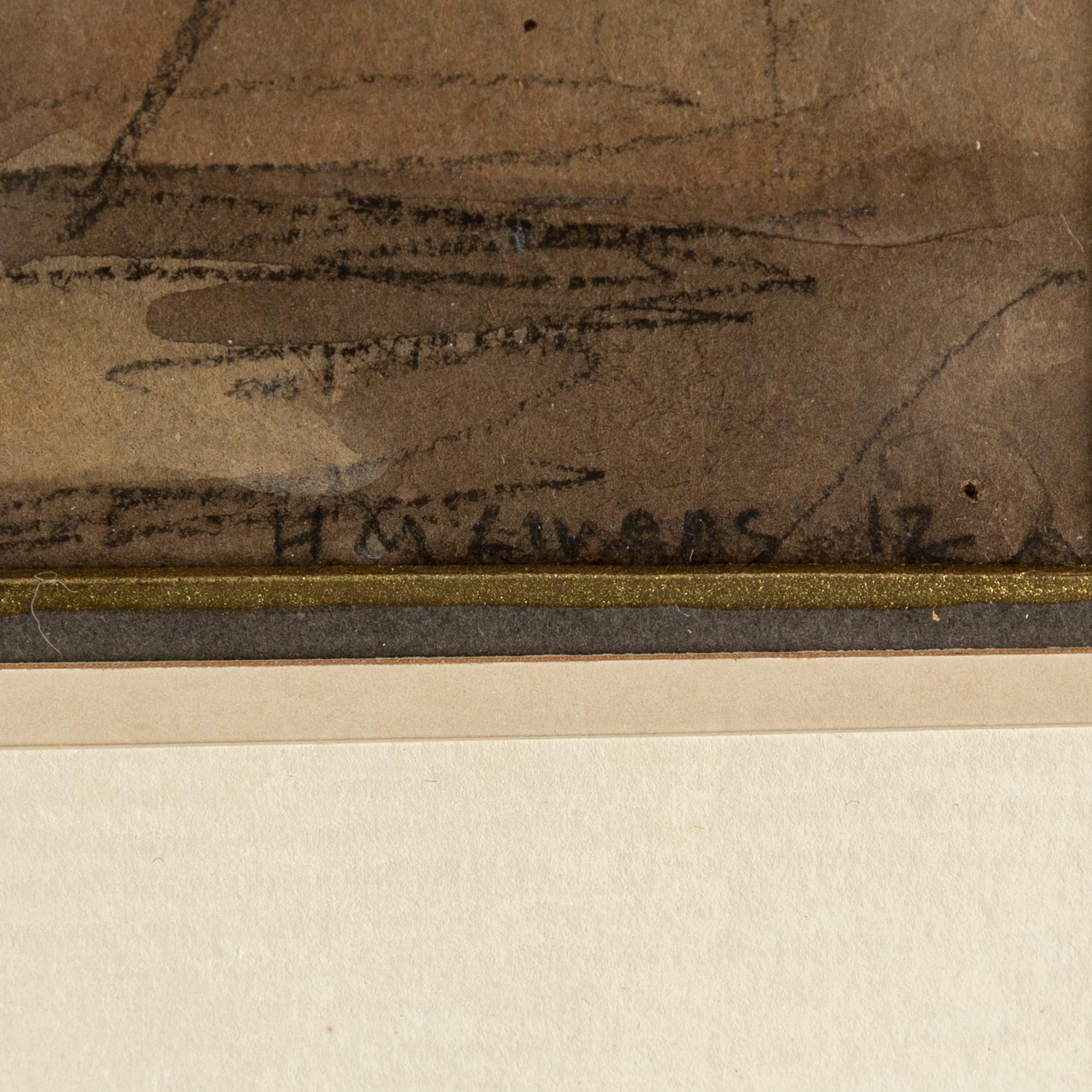 HORACE MANN LIVENS, watercolour, signed.